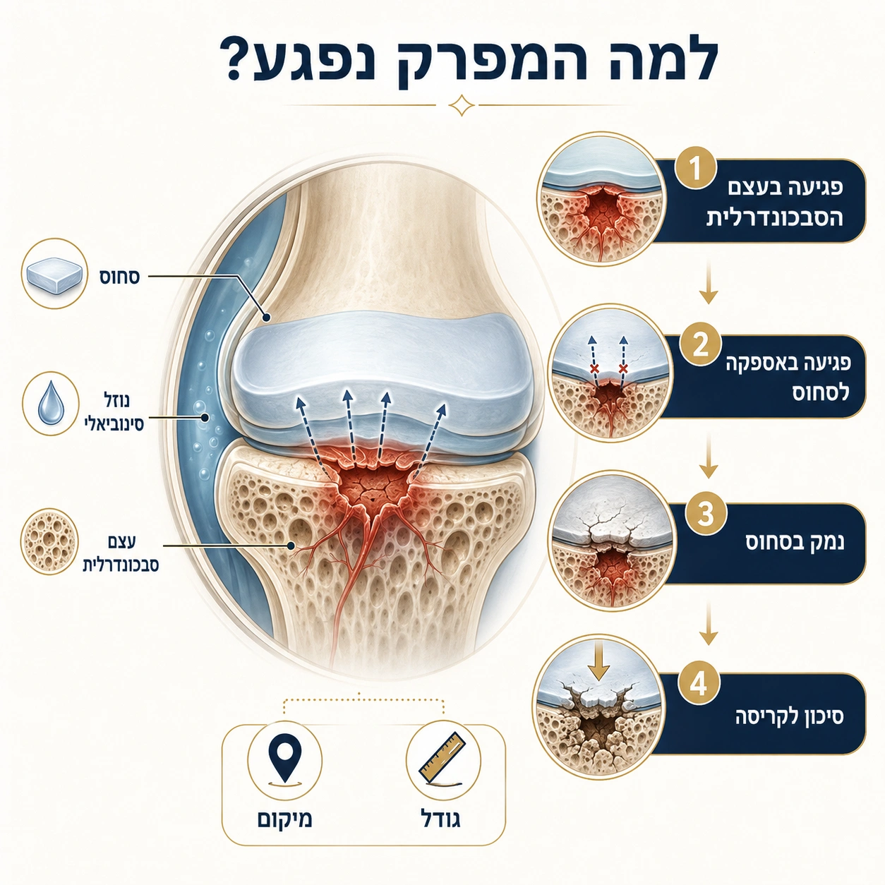 נמק אווסקולרי (AVN) | אינפוגרפיקה